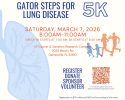 GATOR STEPS FOR LUNG DISEASE