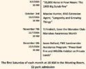 First Saturday Speaker Series @ Silver Springs State Park